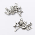 DIY Jewelry Accessory Vintage Zinc Alloy Angel Pendant Charm For Necklace Bracelet Making 1237 view 2