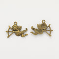 DIY Jewelry Accessory Vintage Zinc Alloy Angel Pendant Charm For Necklace Bracelet Making 1237 view 3