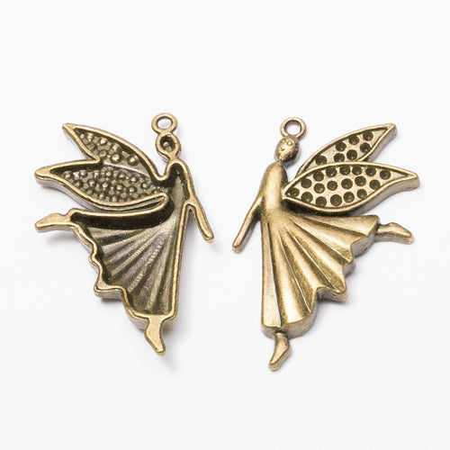 Zinc Alloy Angel Charm Pendant No.682189 for DIY Necklace Bracelet Jewelry Making