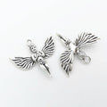 DIY Jewelry Accessory Vintage Zinc Alloy Angel Pendant Charm For Necklace Bracelet Making 1259 view 2
