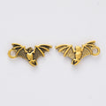 DIY Jewelry Accessory Vintage Zinc Alloy Bat Pendant Charm For Necklace Bracelet Making 193 view 3
