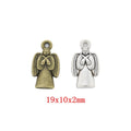 DIY Jewelry Accessory Vintage Zinc Alloy Angel Pendant Charm For Necklace Bracelet Making 1216 view 1