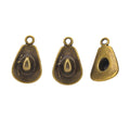 Zinc Alloy Cowboy Hat Charm Pendant for DIY Necklace Bracelet Jewelry Making view 4