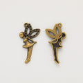 Zinc Alloy Angel Charm Pendant No.499898 for DIY Necklace Bracelet Jewelry Making view 2