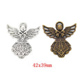 Zinc Alloy Angel Charm Pendant No.899439 for DIY Necklace Bracelet Jewelry Making view 1