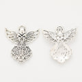 Zinc Alloy Angel Charm Pendant No.899439 for DIY Necklace Bracelet Jewelry Making view 2