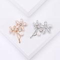 Alloy Acrylic Flower Brooch Pin For Women's Fashion Apparel Accessories view 1