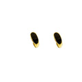 Elegant Minimalist Geometric Oval Enamel Alloy Stud Earrings For Women Light Luxury Fashion Earrings view 5