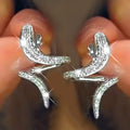 Punk Vintage Snake Shaped Stud Drop Earrings For Women Halloween Theme Fashion Jewelry Gift view 2