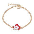 Cute Christmas Santa Claus Tree Reindeer Enamel Alloy Jewelry Set Elegant Holiday Drop Earrings view 5
