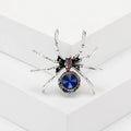 Alloy Rhinestone Spider Brooch Pin For Mens Suit Lapels view 6