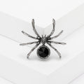 Alloy Rhinestone Spider Brooch Pin For Mens Suit Lapels view 3