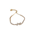 Zircon Butterfly Adjustable Bangle Light Luxury Insect Design Women's Fashion Jewelry view 5