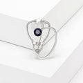 Metal Alloy Doctor Stethoscope Brooch Pin For Cardigans And Uniforms view 4