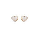 Elegant Sweetheart Heart Enamel Alloy Stud Earrings For Women Summer Fresh Minimalist Cute Style Earrings view 5