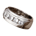 Cross Border Men's Wedding Ring, Light Luxury Hip Hop Zircon Index Finger Ring Jewelry view 5