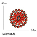 Alloy Rhinestone Bohemian Brooch Pin For Women's Vintage Accessories view 5