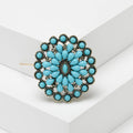 Alloy Rhinestone Bohemian Brooch Pin For Women's Vintage Accessories view 6