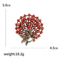 Alloy Vintage Rhinestone Brooch Pin For Middle Eastern Fashion Apparel view 5