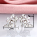 High Heel Crystal Shoe Stud Earrings Vintage Artistic Mini Creative Fashion Ear Jewelry view 5