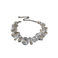 Fashion OL Geometric Ring Artificial Crystal Statement Collarbone Necklace view 5