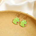 Cute Cartoon Fresh Girl Ear Hook Earrings, Summer Sweet Drop Earrings For view 3