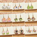 Cute Cartoon Fresh Girl Ear Hook Earrings, Summer Sweet Drop Earrings For view 2
