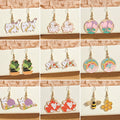 Cute Cartoon Fresh Girl Ear Hook Earrings, Summer Sweet Drop Earrings For view 1