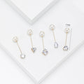 Metal Alloy Rhinestone Pearl Brooch Pin For Sweaters And Shirts view 4