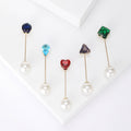 Metal Alloy Rhinestone Pearl Brooch Pin For Sweaters And Shirts view 1