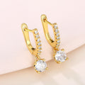 Minimalist Single Zircon Ear Cuff Korean Fresh Cute Youth Style Women's Fashion Earrings view 6
