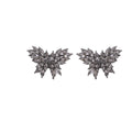 Elegant Korean Style Butterfly Wing Full Rhinestone Ear Cuff Clips Sweet Cool Zircon Ear Clip Earrings view 5