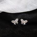 Elegant Korean Style Butterfly Wing Full Rhinestone Ear Cuff Clips Sweet Cool Zircon Ear Clip Earrings view 1