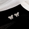 Elegant Korean Style Butterfly Wing Full Rhinestone Ear Cuff Clips Sweet Cool Zircon Ear Clip Earrings view 2