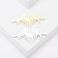 Alloy Heart Arrow Brooch Pin For Shirt Decoration And Closure view 2