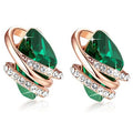 Vintage Multi Layer Wrap Stud Earrings, Fashion Party Dinner Jewelry, Versatile Statement Accessories view 1
