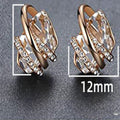 Vintage Multi Layer Wrap Stud Earrings, Fashion Party Dinner Jewelry, Versatile Statement Accessories view 5