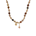 Baroque Pearl Double Layer Bangle With Portrait Medallion And Artificial Crystal OL Style view 5