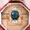 European Light Luxury Crown Ring Creative Fashion Pattern King Princess Temperament Finger Jewelry view 4