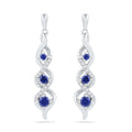 Palace Baroque Long Earrings Elegant Party Jewelry Light Luxury Accessories For Women view 1