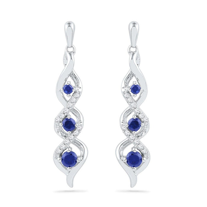 Palace Baroque Long Earrings Elegant Party Jewelry Light Luxury Accessories For Women
