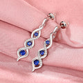 Palace Baroque Long Earrings Elegant Party Jewelry Light Luxury Accessories For Women view 4
