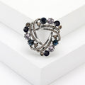 Alloy Rhinestone Wreath Brooch For Women Shawls And Coats view 6