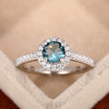Vintage Palace Style Round Zircon Ring, Micro Paved Classic Banquet Finger Ring For Women view 3