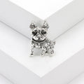 Alloy Bulldog Animal Brooch Pin For Versatile Clothing Decoration view 4