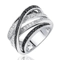 Fashion Multilayer Wrap Ring With Micro Paved AAA Zirconia For Women Index Finger Jewelry view 2