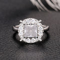 Matte Zircon Jewelry Set For Women, Niche Luxury Micro Pave Stud Earrings And Matching Accessories view 6