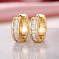 Korean Simple Square Hoop Earrings For Men And Women, Fashion Versatile Minimalist Ear Cuffs view 2