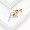 Elegant Alloy Plum Blossom Branch Brooch For Suit Lapel Fastening view 3