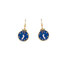 Cartoon Enamel Bow Cat Stud Earrings French Cute Panda Rhinestone Drop Earrings view 5